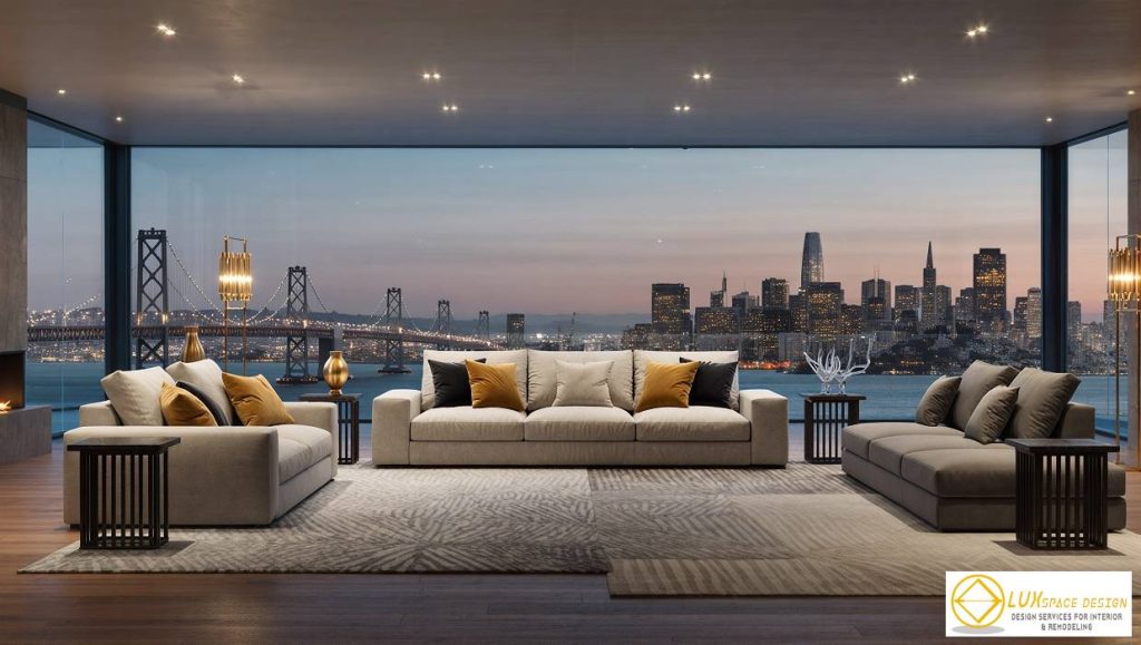 Home staging in the Bay Area transforming living room 2025